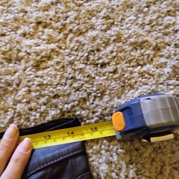 Banana Republic Chocolate Ganache The Coated Denim Pintuck Jean Size 27 Wide Leg - Picture 9 of 11